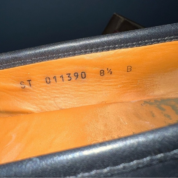 Salvatore Ferragamo Black Leather Loafers - Picture 10 of 10